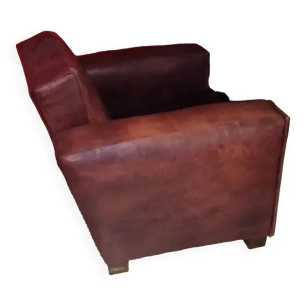 Illustration numéro 5 du produit Fauteuil club carre