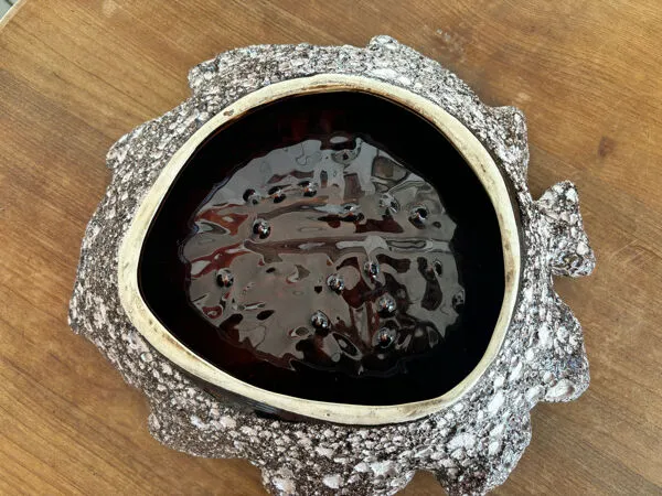 Illustration numéro 5 du produit Plateau Fat Lava années 60 Vallauris