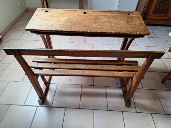 Illustration numéro 5 du produit pupitre écolier fin 19è début 20è