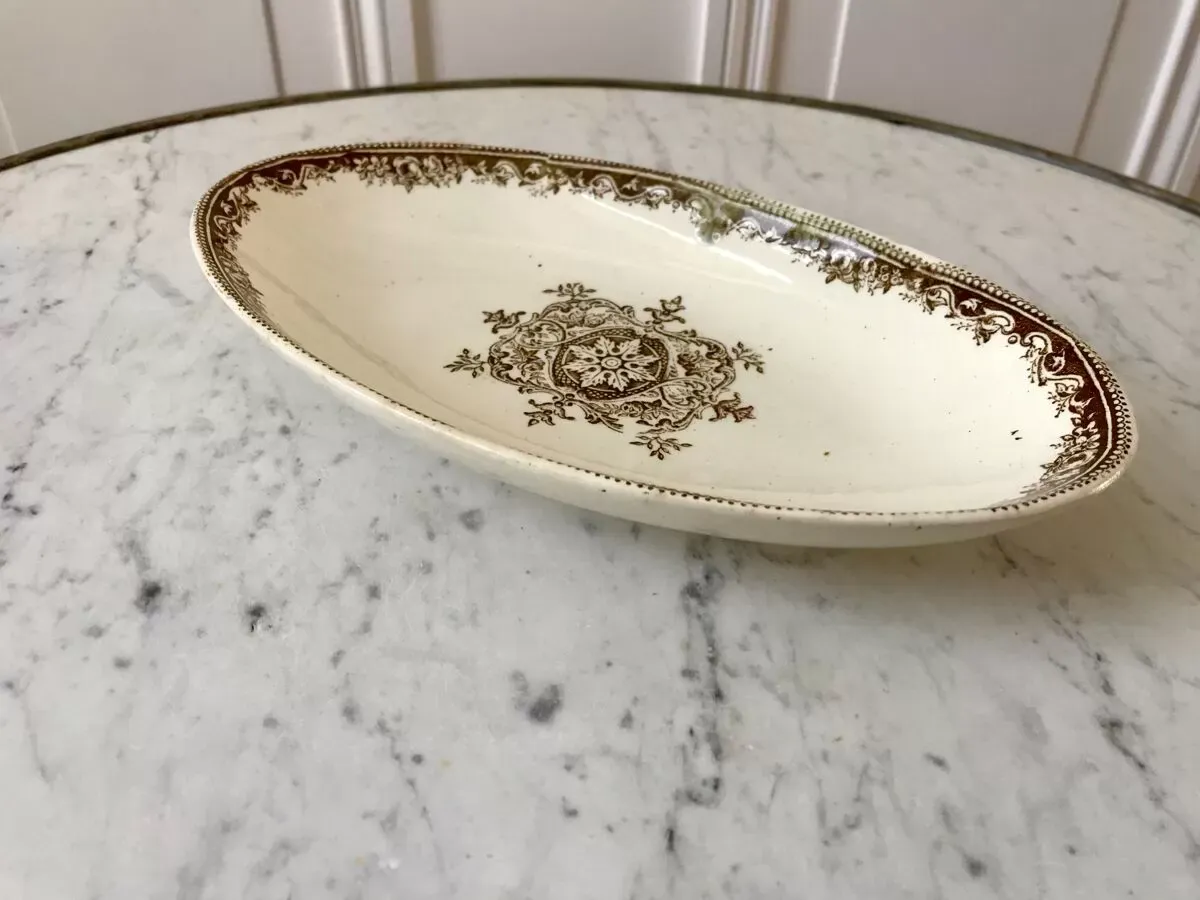 Illustration numéro 5 du produit ravier en Terre de Fer médaillon XIXème