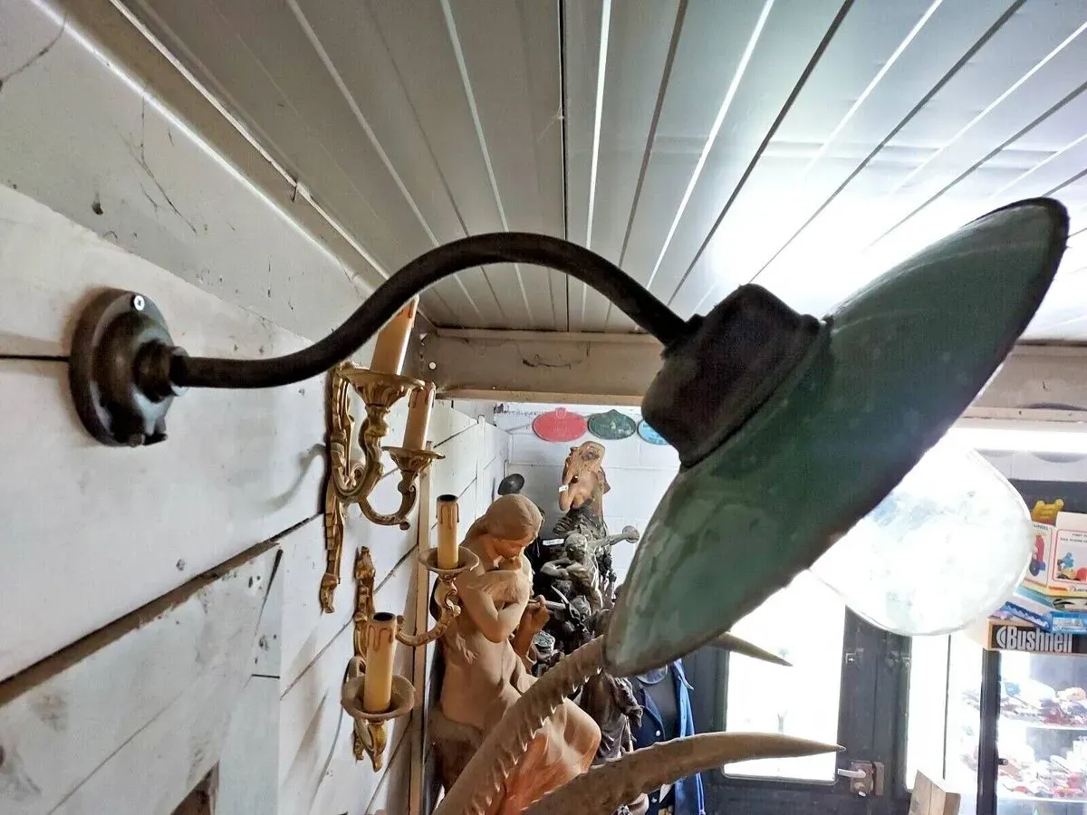 Illustration numéro 5 du produit applique industrielle col de cygne en fer