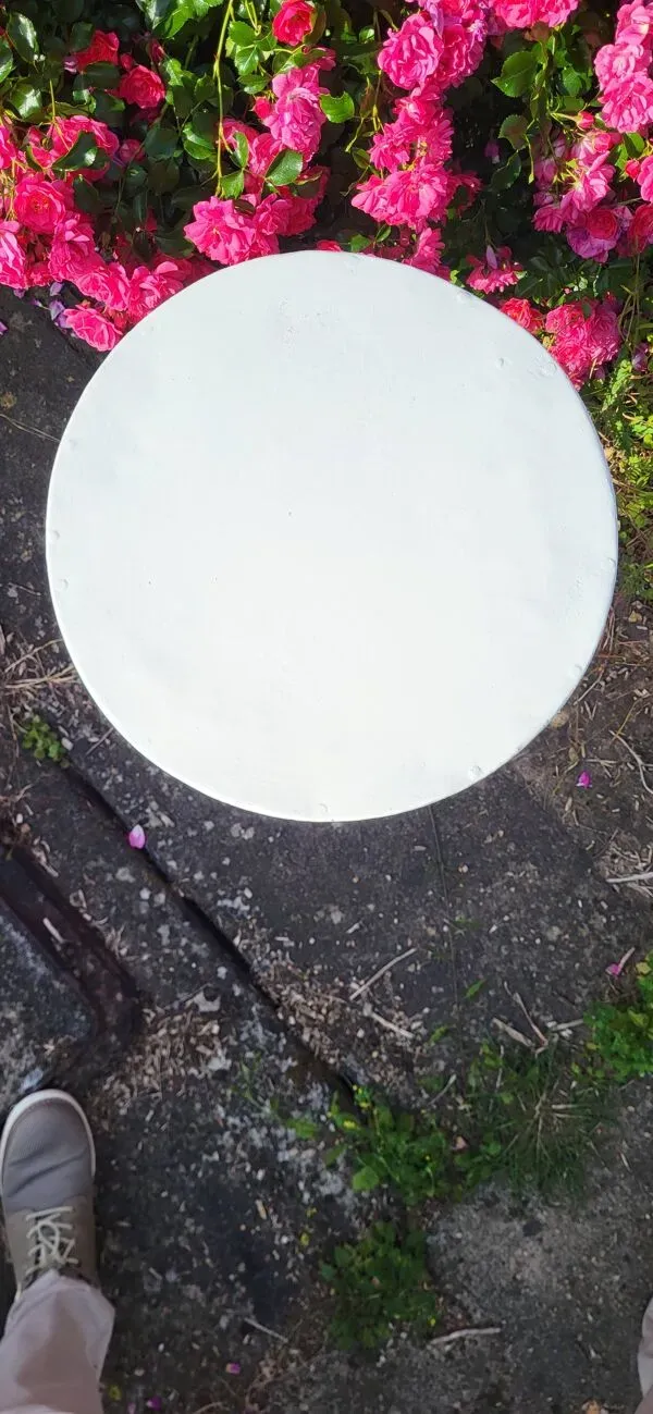 Illustration numéro 5 du produit Table basse / guéridon jardin fer