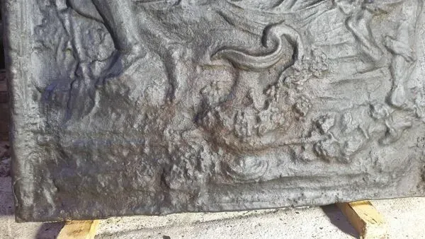 Illustration numéro 5 du produit Plaque de cheminée en fonte, 1710