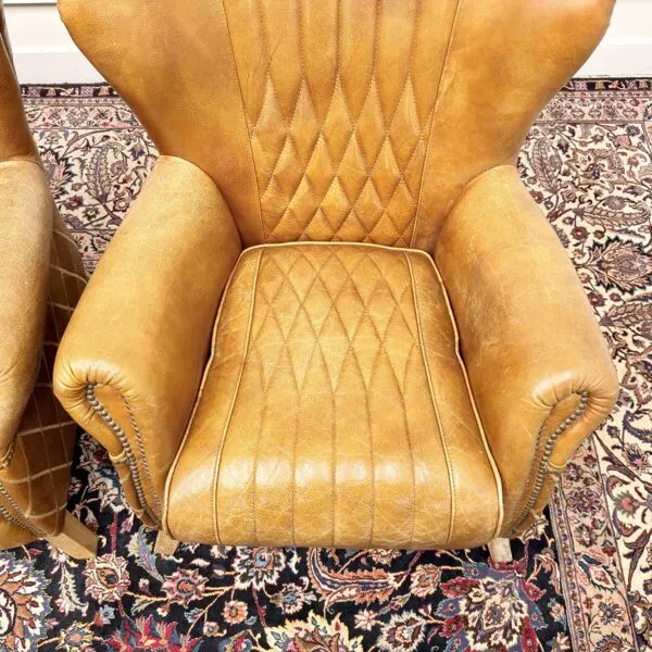 Illustration numéro 5 du produit Fauteuil Aviator en cuir de mouton
