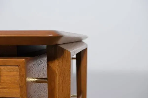 Illustration numéro 5 du produit Bureau Mid-Century en Teck par IB Kofod-Larsen pour Seffle Möbelfabrik, Suède, 1950s