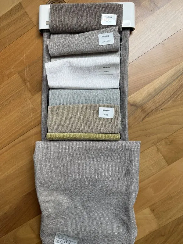 Illustration numéro 5 du produit Fauteuil vintage Loft années 1970 marron clair - gris clair