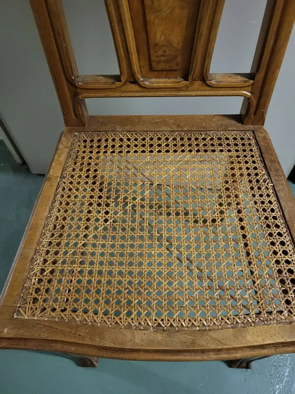 Illustration numéro 5 du produit Table et 10 chaises de style Art Nouveau