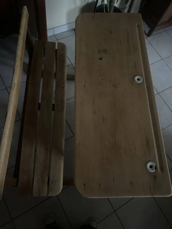 Illustration numéro 5 du produit Bureau écolier 2 places