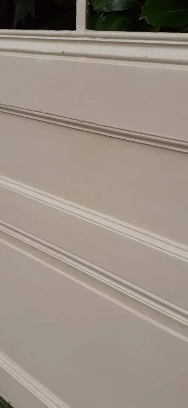 Illustration numéro 5 du produit Porte vitrée communication h221,5x90cm ancienne 4 carreaux sans vitrage intérieure