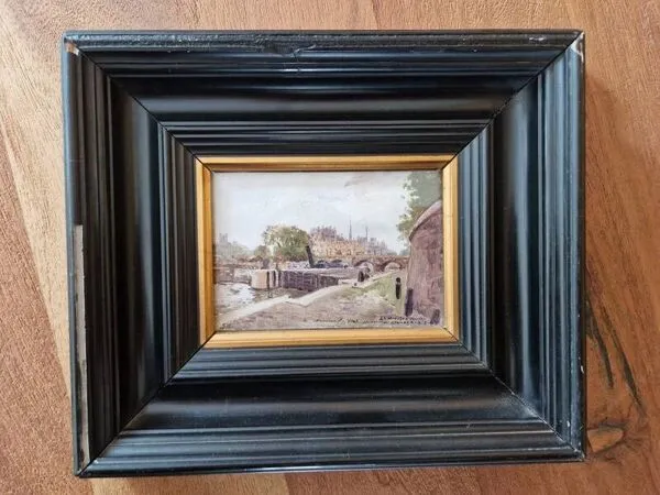 Illustration numéro 5 du produit Enrique Atalaya (1851-1914), peintre espagnol - Huile sur toile - Paris