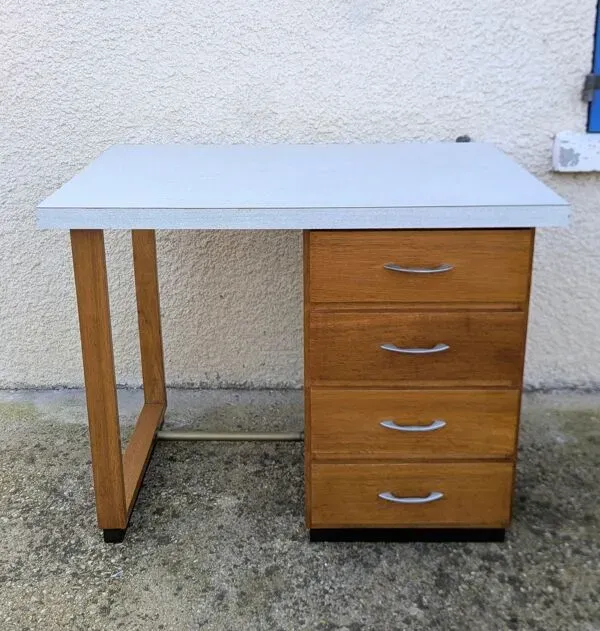 Illustration numéro 5 du produit Bureau Meuble De Métier Vintage 50/60