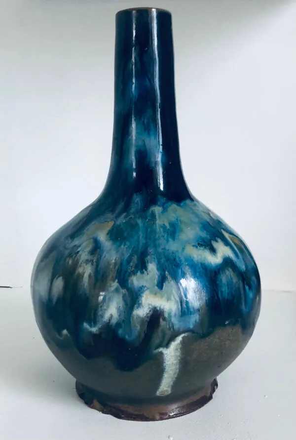 Illustration numéro 5 du produit Vase art déco en grès salé Labrec par Labrut&Recullé