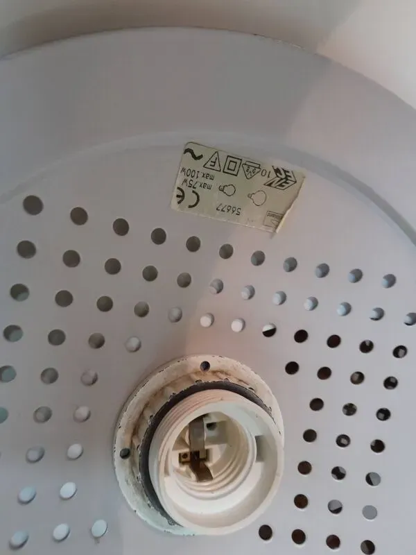 Illustration numéro 5 du produit Suspension Brilliant space age, Allemagne 1980