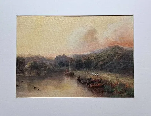 Illustration numéro 5 du produit Aquarelle impressionniste XIXème siècle - Marine romantique - Ecole anglaise + 4 CD neufs