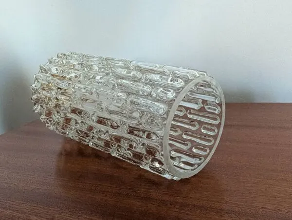 Illustration numéro 5 du produit Abat-jour en verre moulé texturé – années 1960-1970