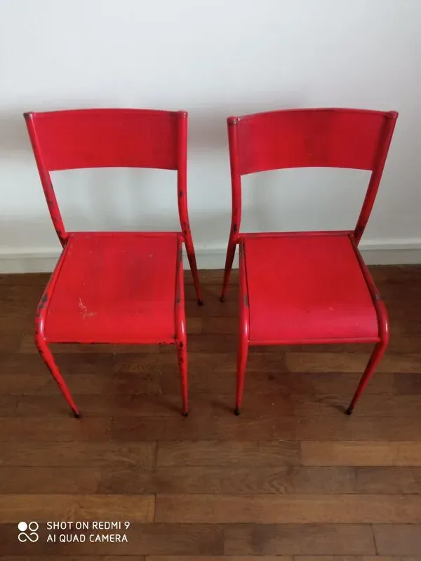 Illustration numéro 5 du produit Chaises mullca 510 pied compas