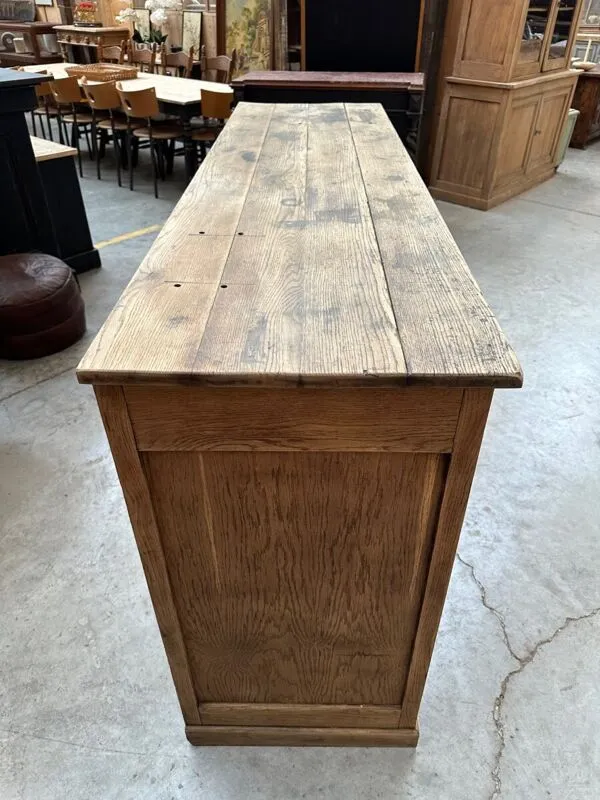 Illustration numéro 5 du produit Meuble de métier début XXème en chêne