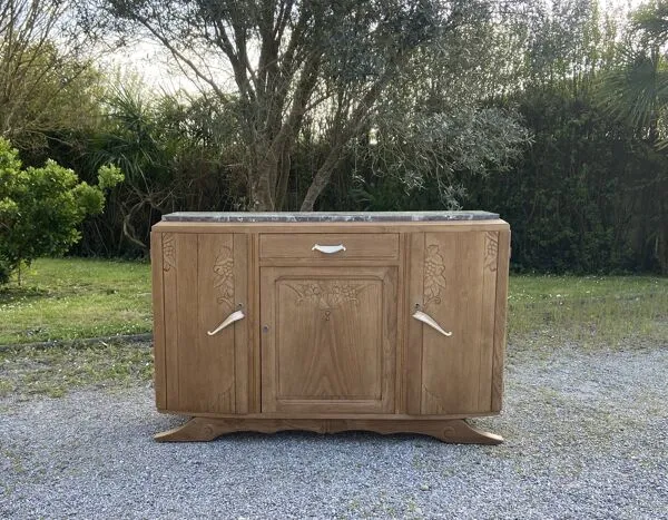 Illustration numéro 5 du produit Buffet Art déco en chêne