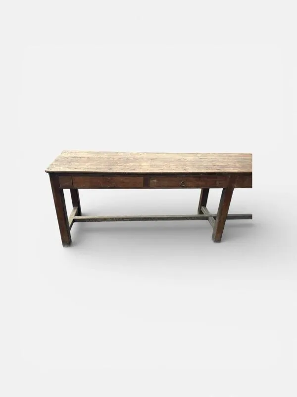 Illustration numéro 5 du produit Grande console - desserte - meuble de métier ou de présentation - tabl