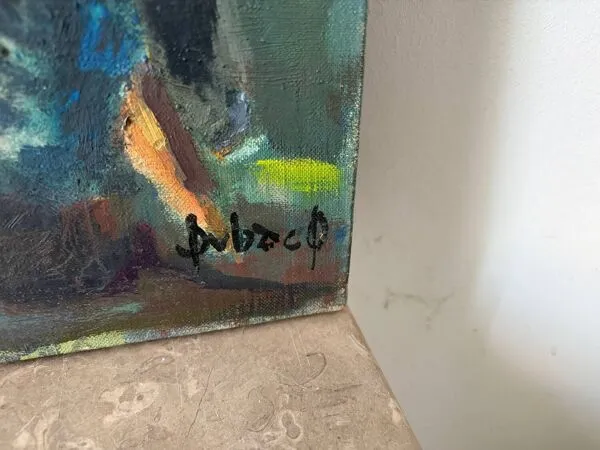 Illustration numéro 5 du produit Scène de picnic signée