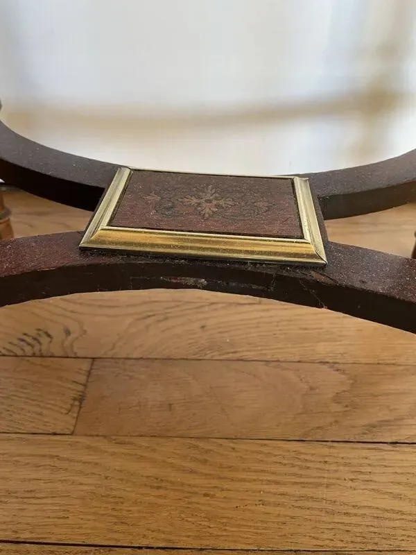 Illustration numéro 5 du produit table à ouvrage coiffeuse marqueterie époque Napoléon III