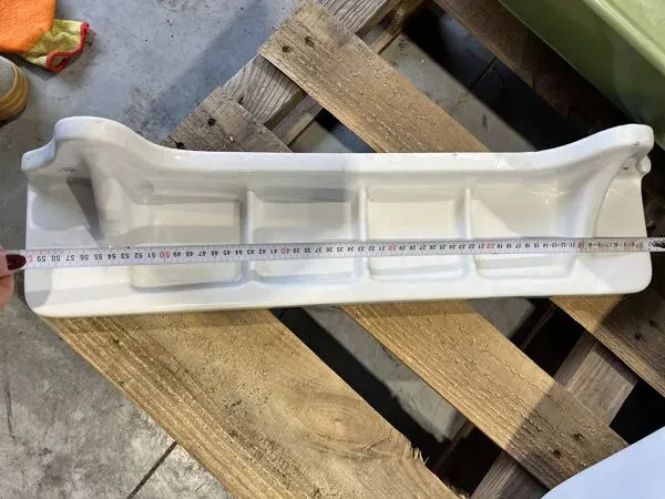 Illustration numéro 5 du produit Étagère / Porte-savons de salle de bain ancienne ''Standard'' - 4 compartimen