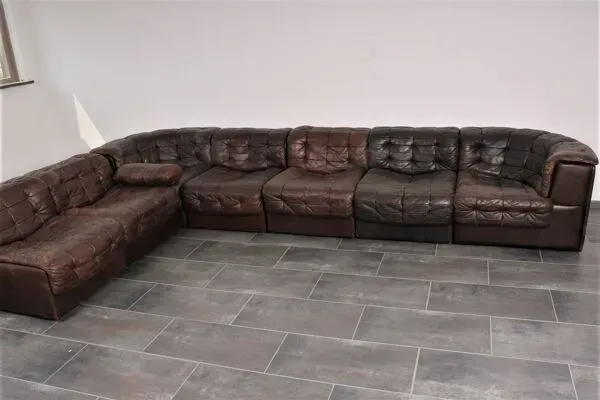 Illustration numéro 5 du produit Canapé d’angle De Sede DS-11 7 éléments