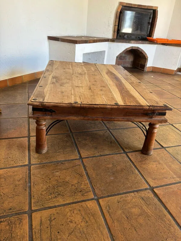 Illustration numéro 5 du produit Table Basse Vintage en Teck, Inde, 1960s