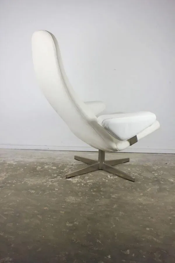 Illustration numéro 5 du produit Fauteuil à bascule Roto Contourett par Alf Svensson pour Dux 1962