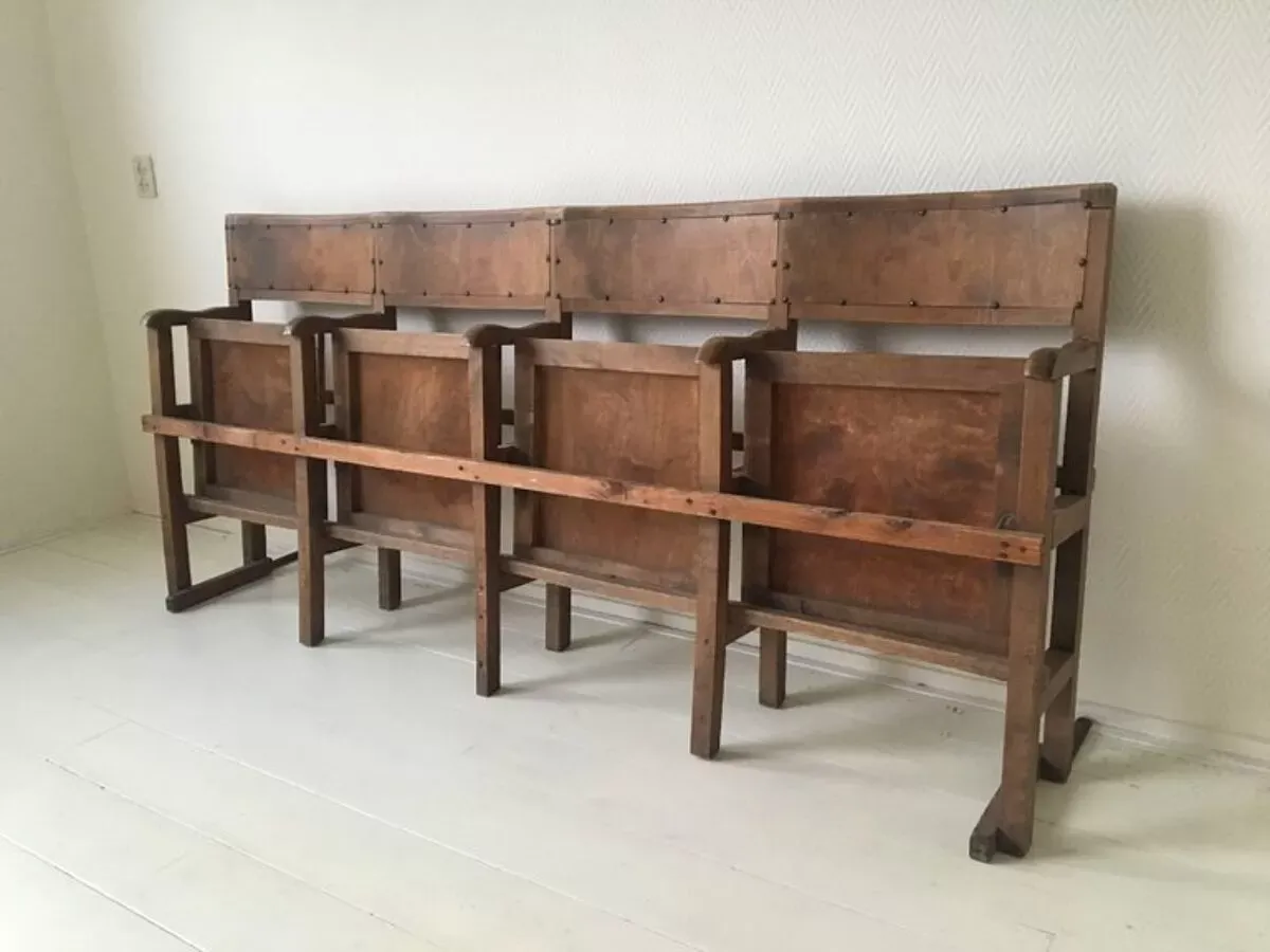 Illustration numéro 5 du produit Fauteuils de cinéma industrielles et pliables par Luterma Estonie années 1940