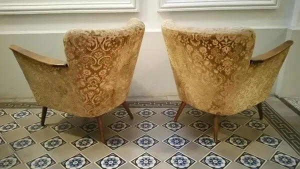 Illustration numéro 5 du produit Fauteuil club années 50-60 danois vintage