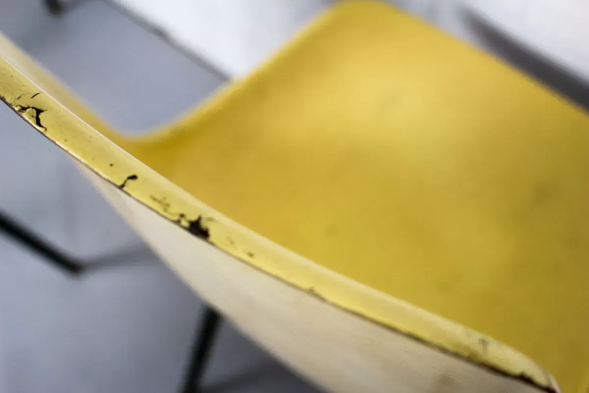 Illustration numéro 5 du produit 4 chairs by KVZ Semily, 1950s